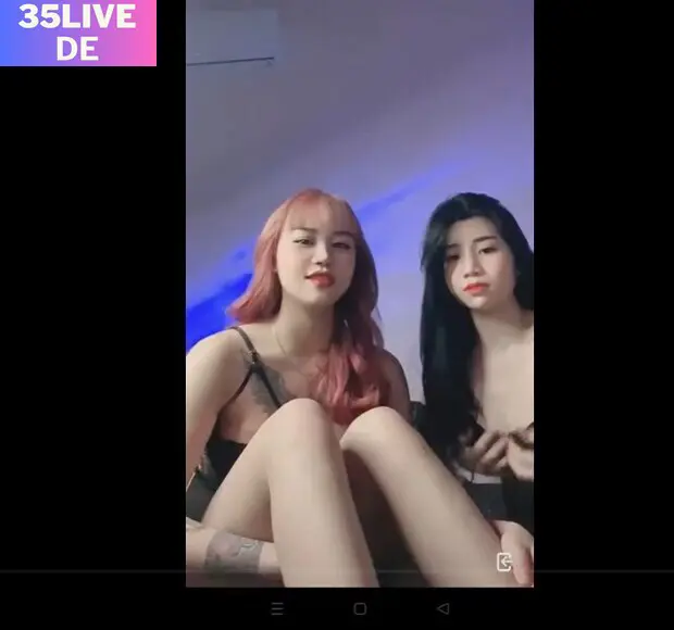 Vy Xinh 35live Cùng Bạn Mặc Đầm Ren Show Hàng Hình 8